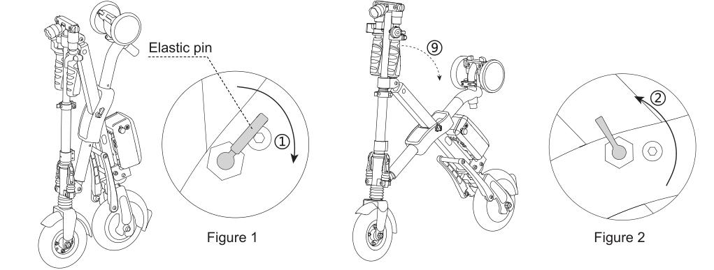 foldable bikes with lithium battery 