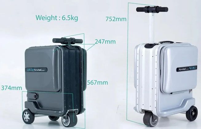 Airwheel SE3mini Scooter luggage