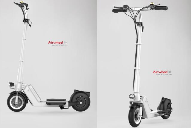 On CeBIT 2016, the newly launched Airwheel Z5 electric scooter is well acclaimed.  