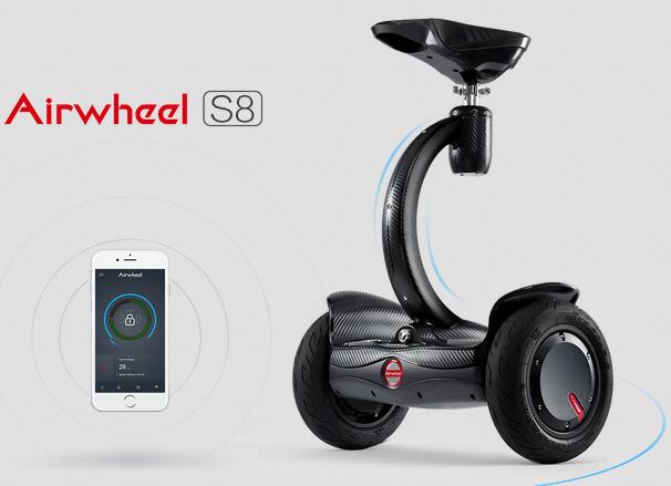 Airwheel S8 is also equipped with a battery protection module that can effectively prolong service life of a battery.