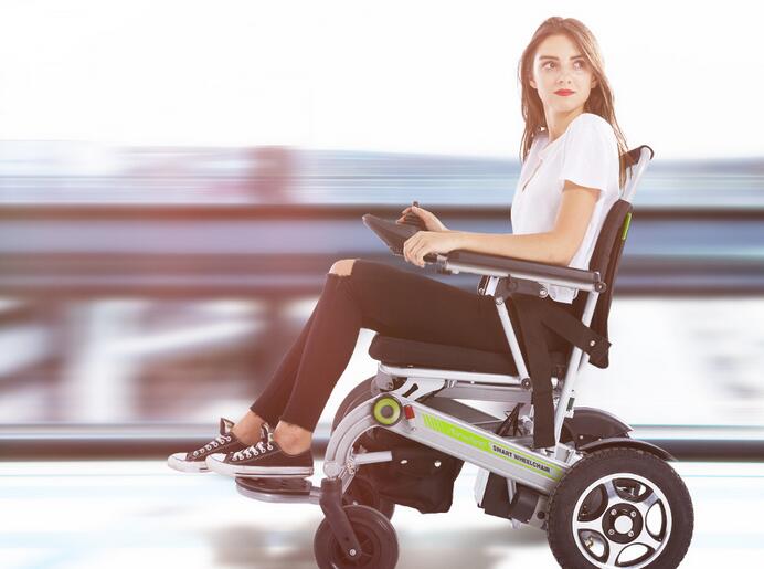 Smart Airwheel H3 electric folding wheelchair.